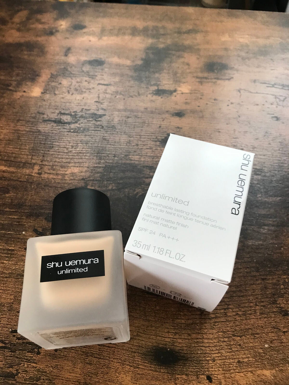 (旧)アンリミテッド ラスティング フルイド/shu uemura/リキッドファンデーションを使ったクチコミ(1枚目)