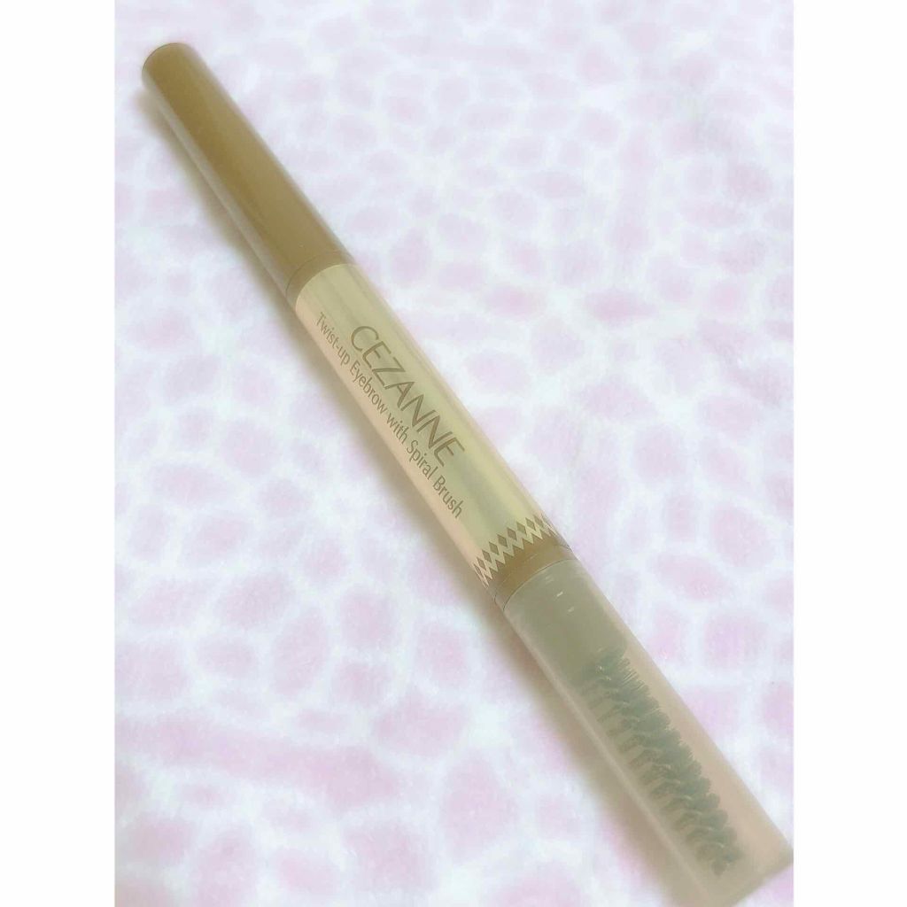ブラシ付きアイブロウ繰り出し/CEZANNE/アイブロウペンシルを使ったクチコミ（1枚目）