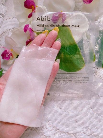 弱酸性pHシートマスク ドクダミフィット/Abib /シートマスク・パックを使ったクチコミ(3枚目)