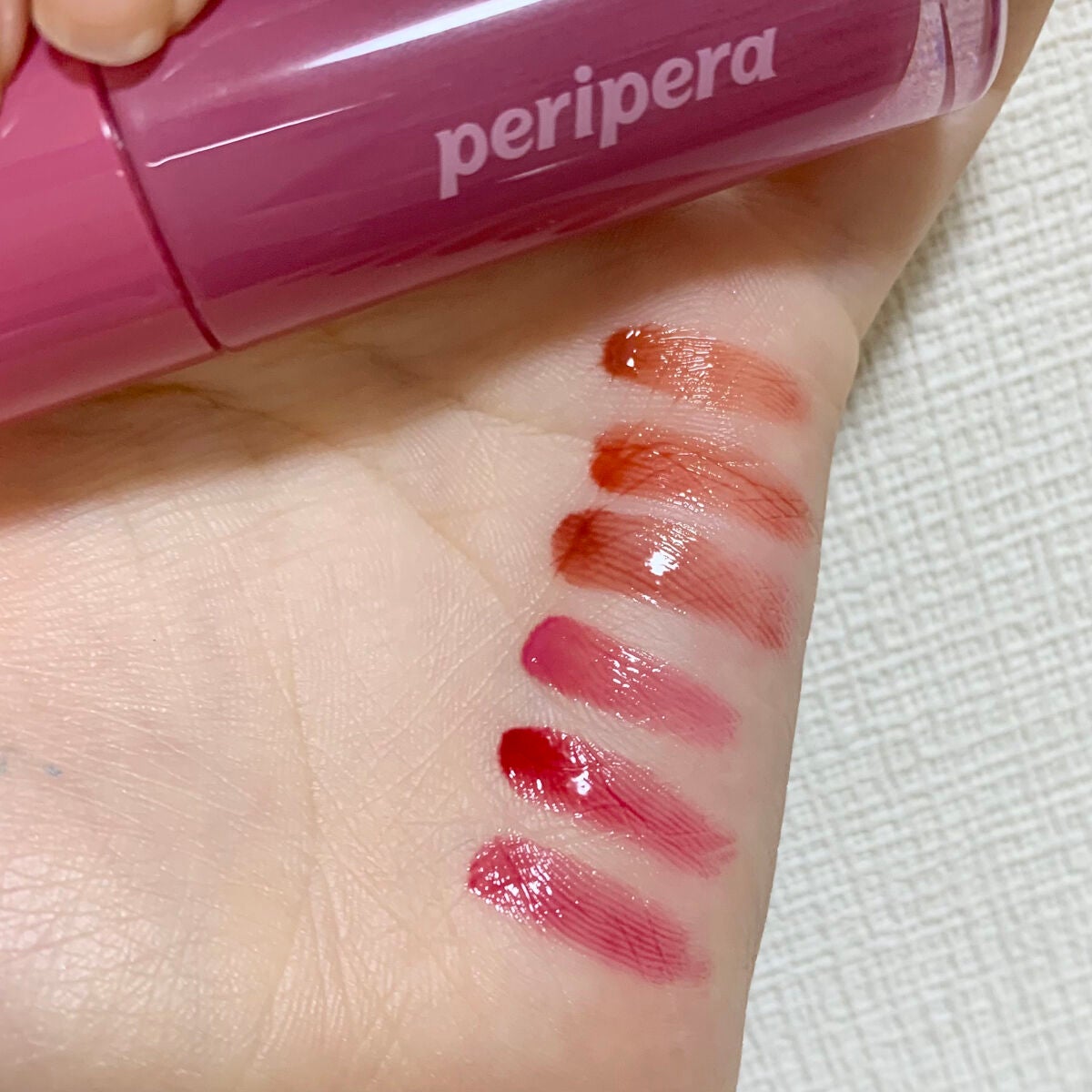 インク ムード グロイ ティント/PERIPERA/リップティントを使ったクチコミ(3枚目)