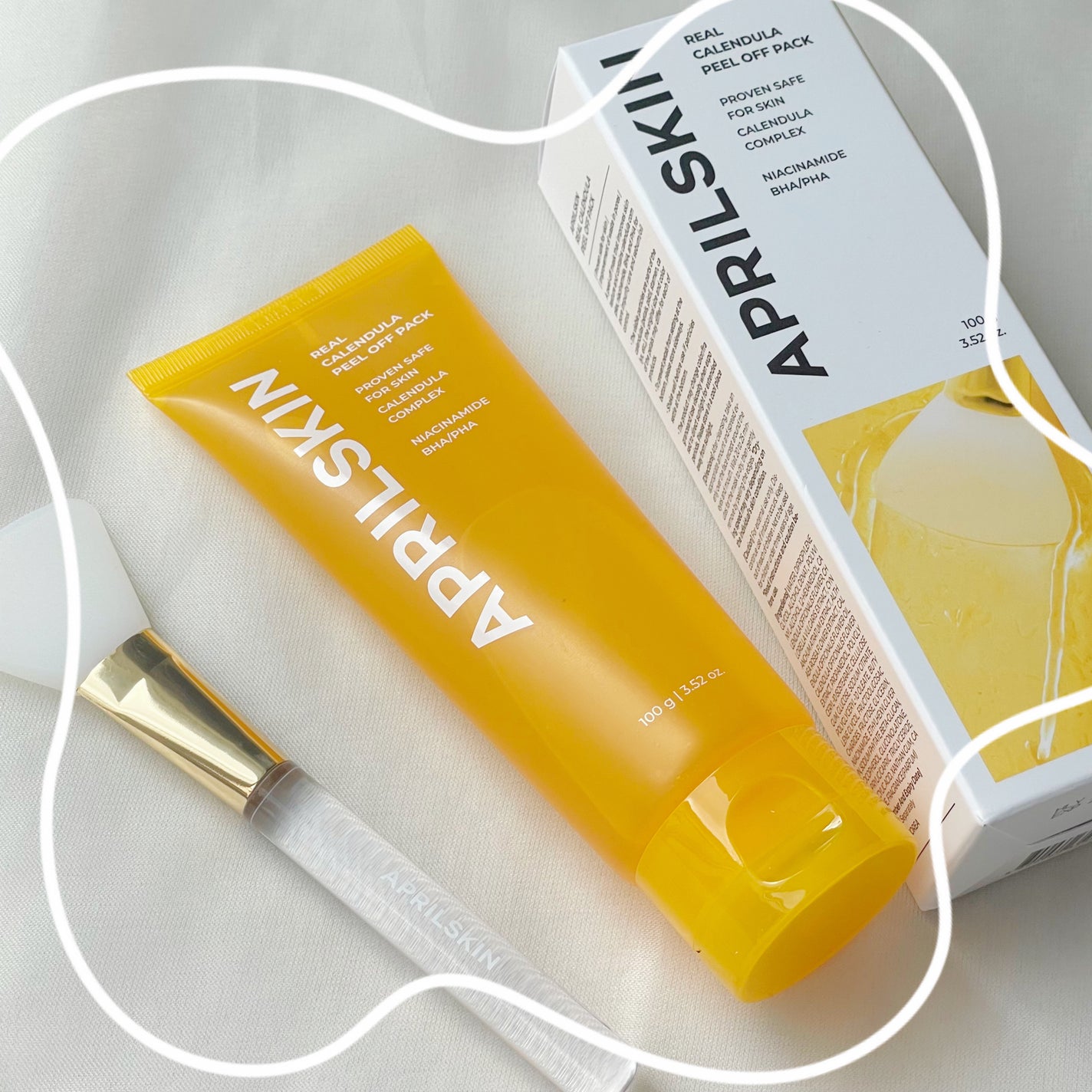 リアルカレンデュラピールオフパック/APRILSKIN/シートマスク・パックを使ったクチコミ(4枚目)