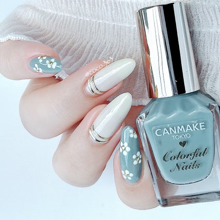 カラフルネイルズ/キャンメイク/マニキュアを使ったクチコミ(5枚目)