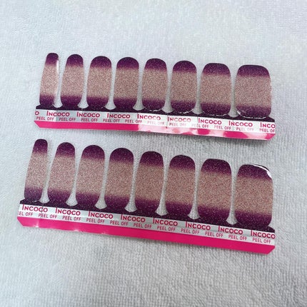 INCOCO インココ マニキュアシート/インココ/ネイルシールを使ったクチコミ(3枚目)