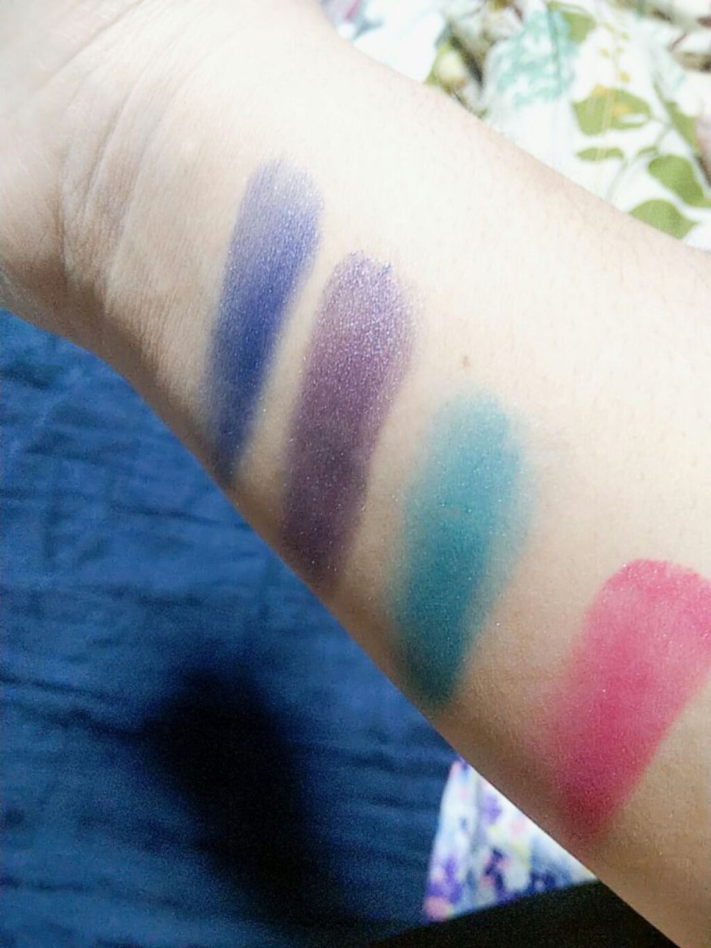 一番コフレ 鬼滅の刃 E賞 シングルカラー 柱合会議/BANDAI SPIRITS/ジェル・クリームアイシャドウを使ったクチコミ(4枚目)