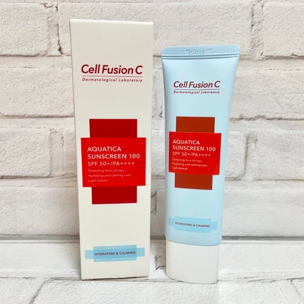 アクアティカサンスクリーン100/Cell Fusion C(セルフュージョンシー)/日焼け止めクリームを使ったクチコミ(1枚目)