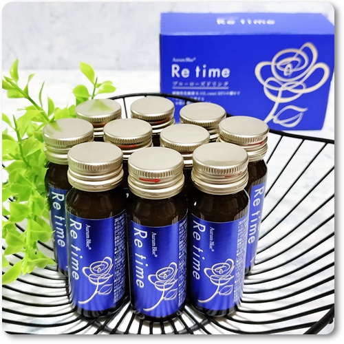 Re time ブルーローズドリンク/オーラムブルー/美容ドリンクを使ったクチコミ（2枚目）