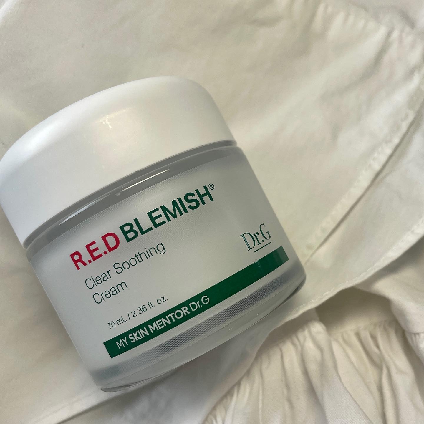 レッドブレミッシュ クリアスージングクリーム/Dr.G/フェイスクリームを使ったクチコミ（2枚目）