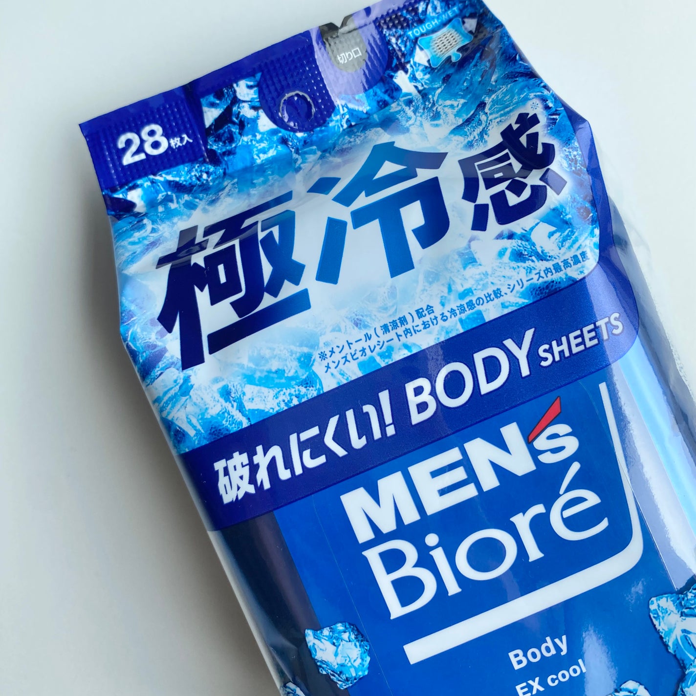 ボディシート 極冷感タイプ/メンズビオレ/ボディシートを使ったクチコミ(2枚目)