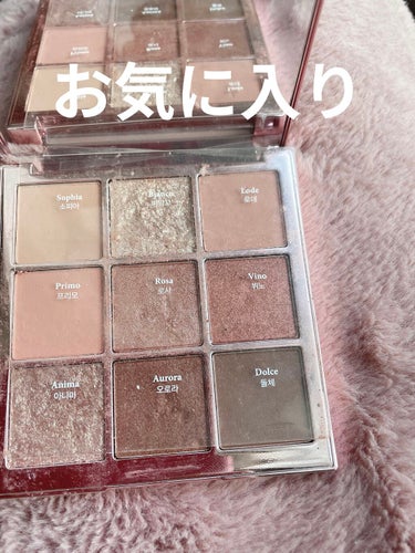 The Bella collection eyeshadow palette/CELEFIT/アイシャドウパレットを使ったクチコミ（1枚目）