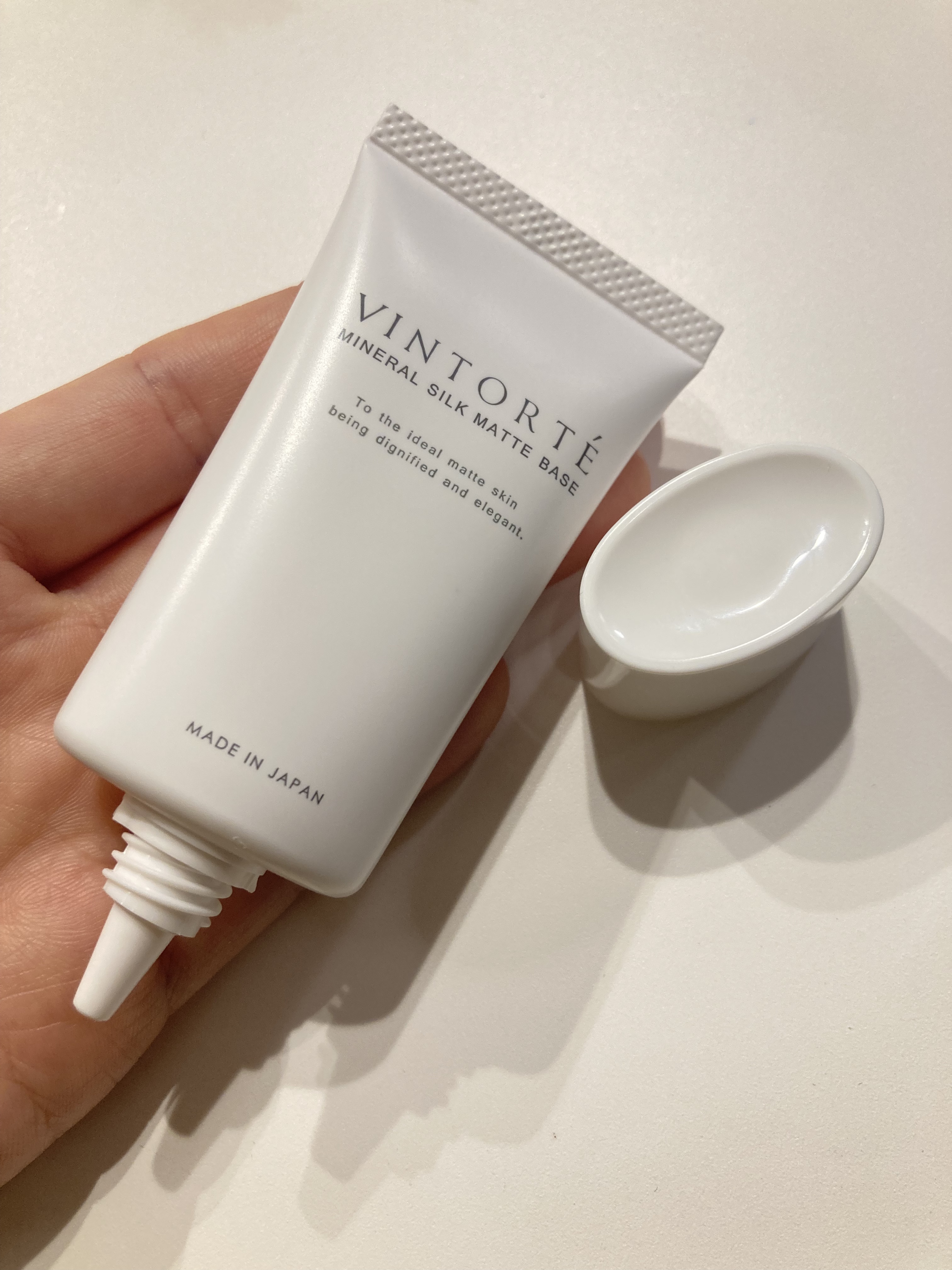 ミネラルシルクメイクアップベース/ヴァントルテ/化粧下地を使ったクチコミ（1枚目）