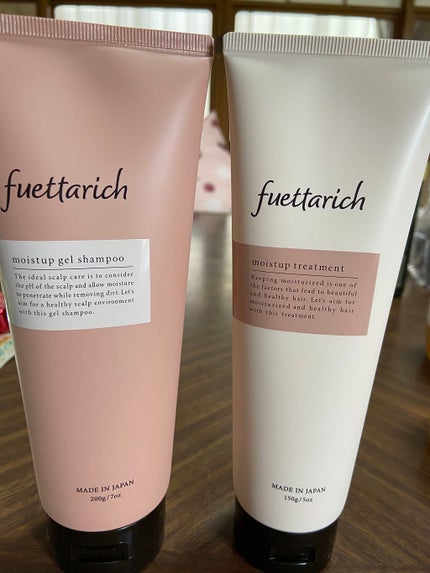 モイストアップ ジェル シャンプー/トリートメント/fuettarich (フエッタリッチ)/サロンシャンプーを使ったクチコミ(1枚目)