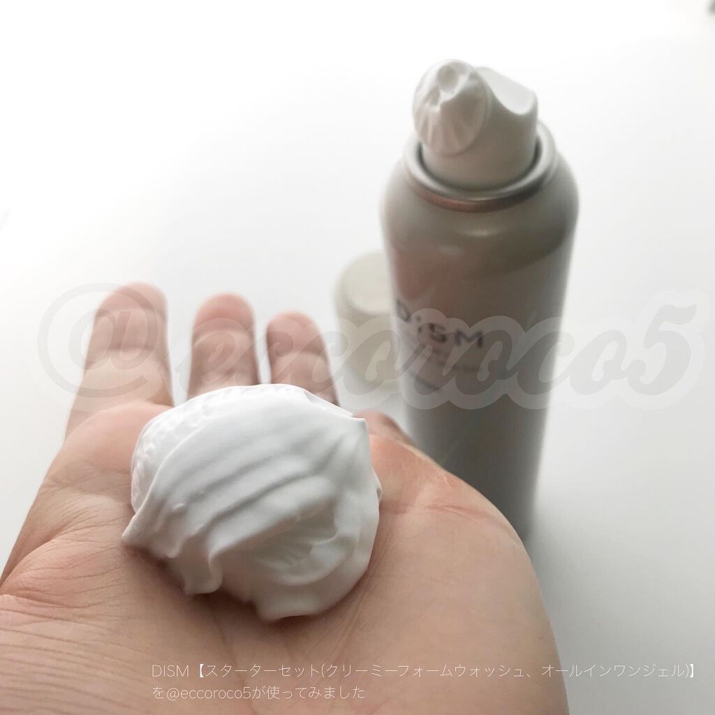 ディズム クリーミーフォームウォッシュ/DISM/泡洗顔を使ったクチコミ(1枚目)