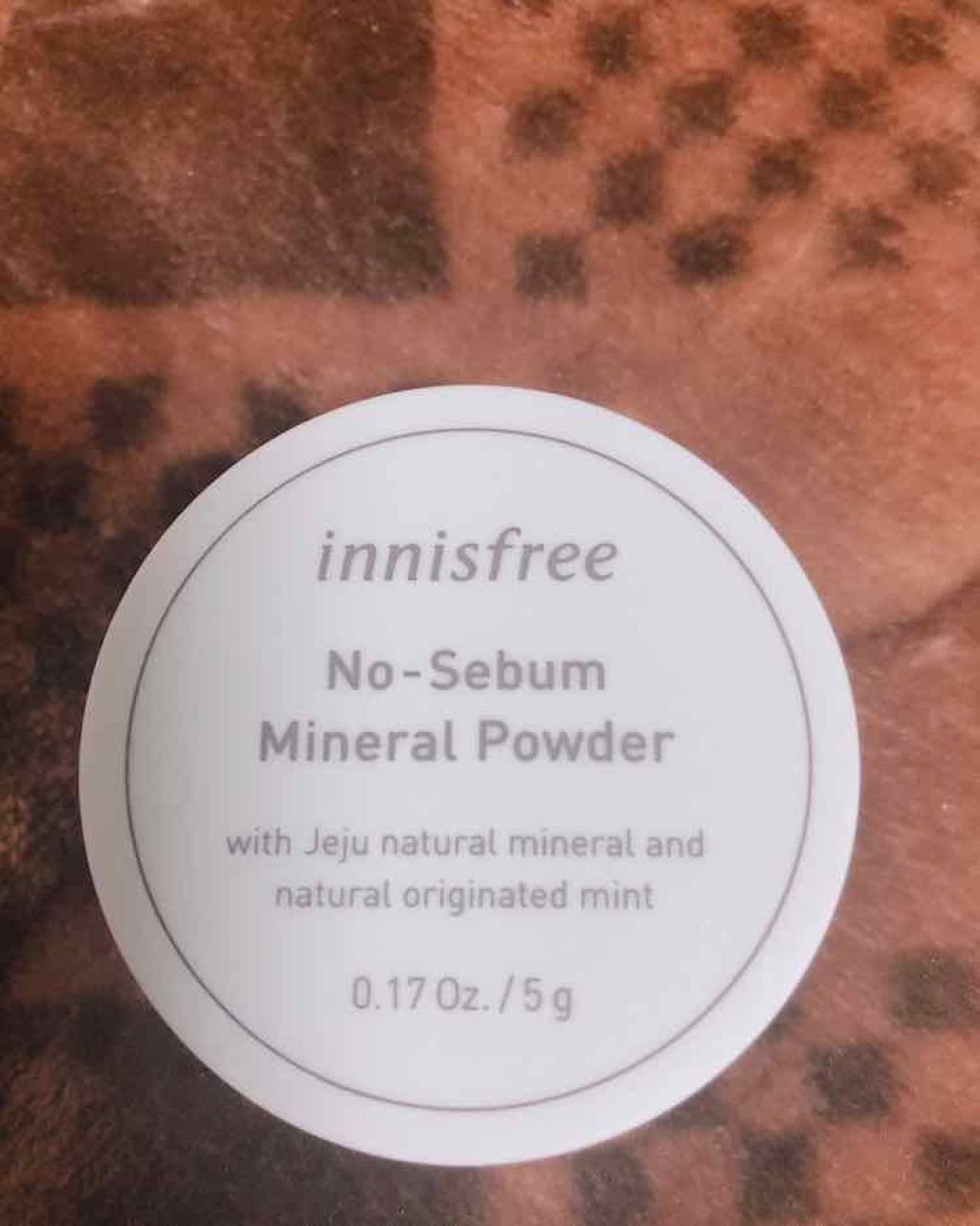 ノーセバム ミネラルパウダー/innisfree/ルースパウダーを使ったクチコミ（1枚目）