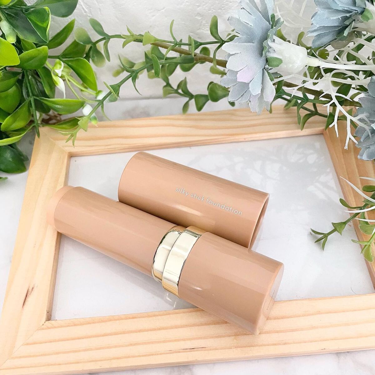 シルキースティックファンデーション/KAMIKA/その他ファンデーションを使ったクチコミ(2枚目)