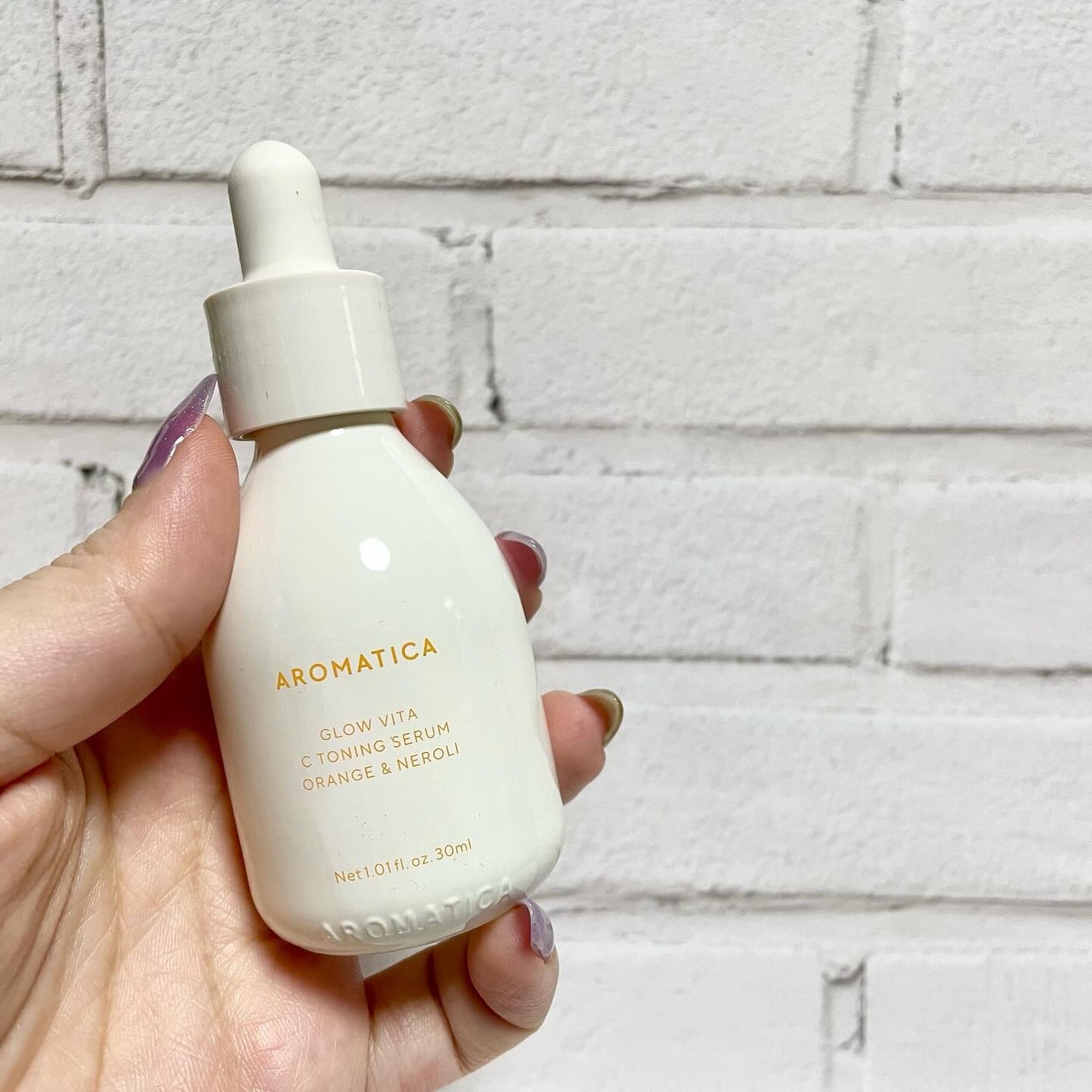 グロービタCトーニングセラム/AROMATICA/美容液を使ったクチコミ(5枚目)