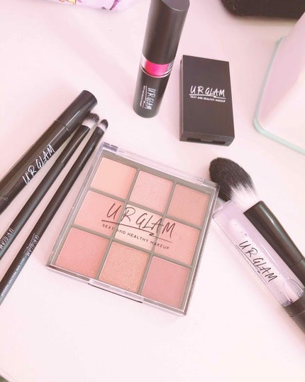 UR GLAM BLOOMING EYE COLOR PALETTE/U R GLAM/アイシャドウパレットを使ったクチコミ(2枚目)
