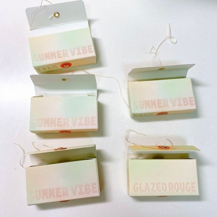 夏禅シリーズ 水光シアーリップスティック/Joocyee/口紅を使ったクチコミ(10枚目)