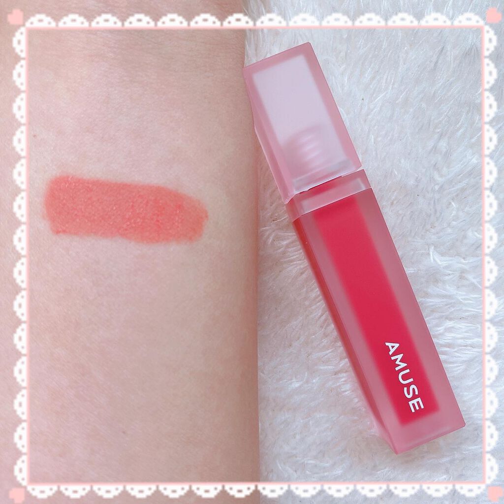 デュー ベルベット/AMUSE/口紅を使ったクチコミ(5枚目)
