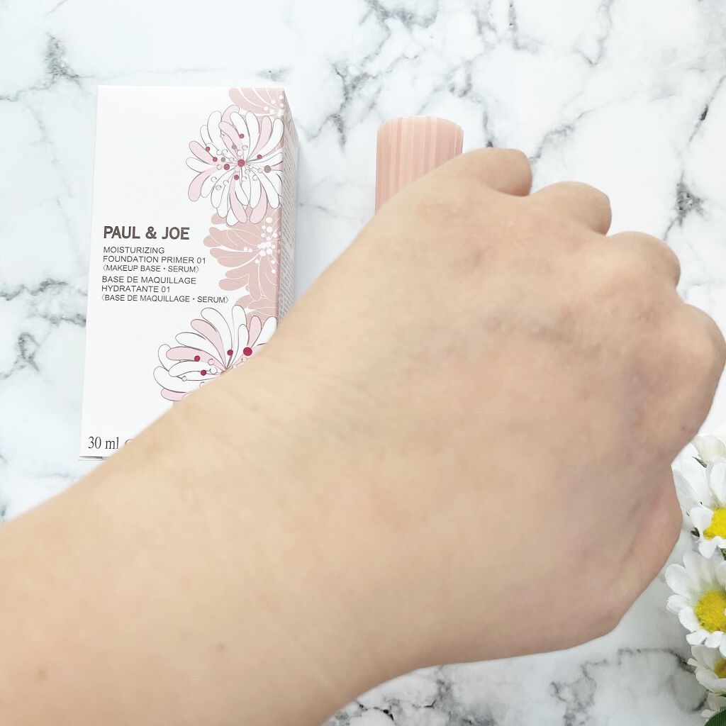 モイスチュアライジング ファンデーション プライマー/PAUL & JOE BEAUTE/化粧下地を使ったクチコミ(3枚目)