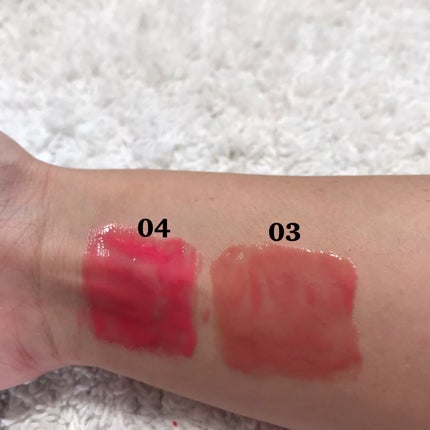 ドリズルバーム/mude/口紅を使ったクチコミ(3枚目)