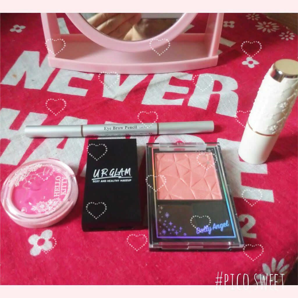 グロウチーク＆ハイライター/Dolly Angel/パウダーハイライトを使ったクチコミ（2枚目）