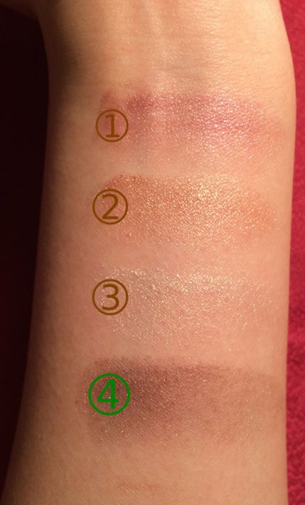 UR GLAM VELVET EYE COLOR PALETTE/U R GLAM/アイシャドウパレットを使ったクチコミ(3枚目)