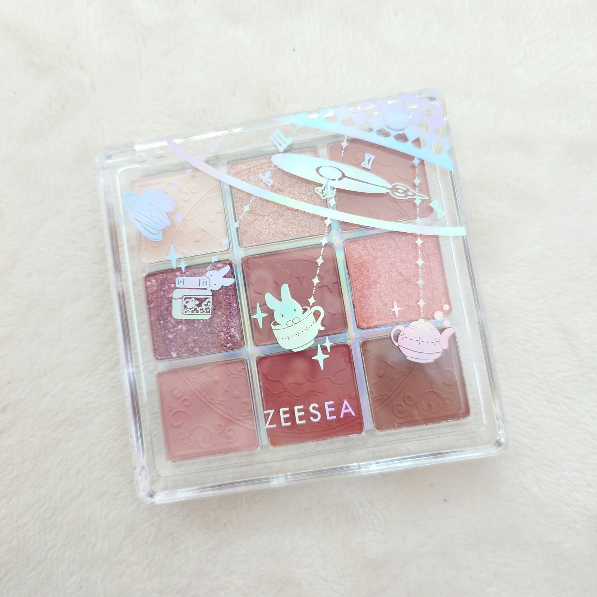 クォーツ 9色アイシャドウパレット(ドリームランドアイシャドウ)/ZEESEA/アイシャドウパレットを使ったクチコミ（1枚目）