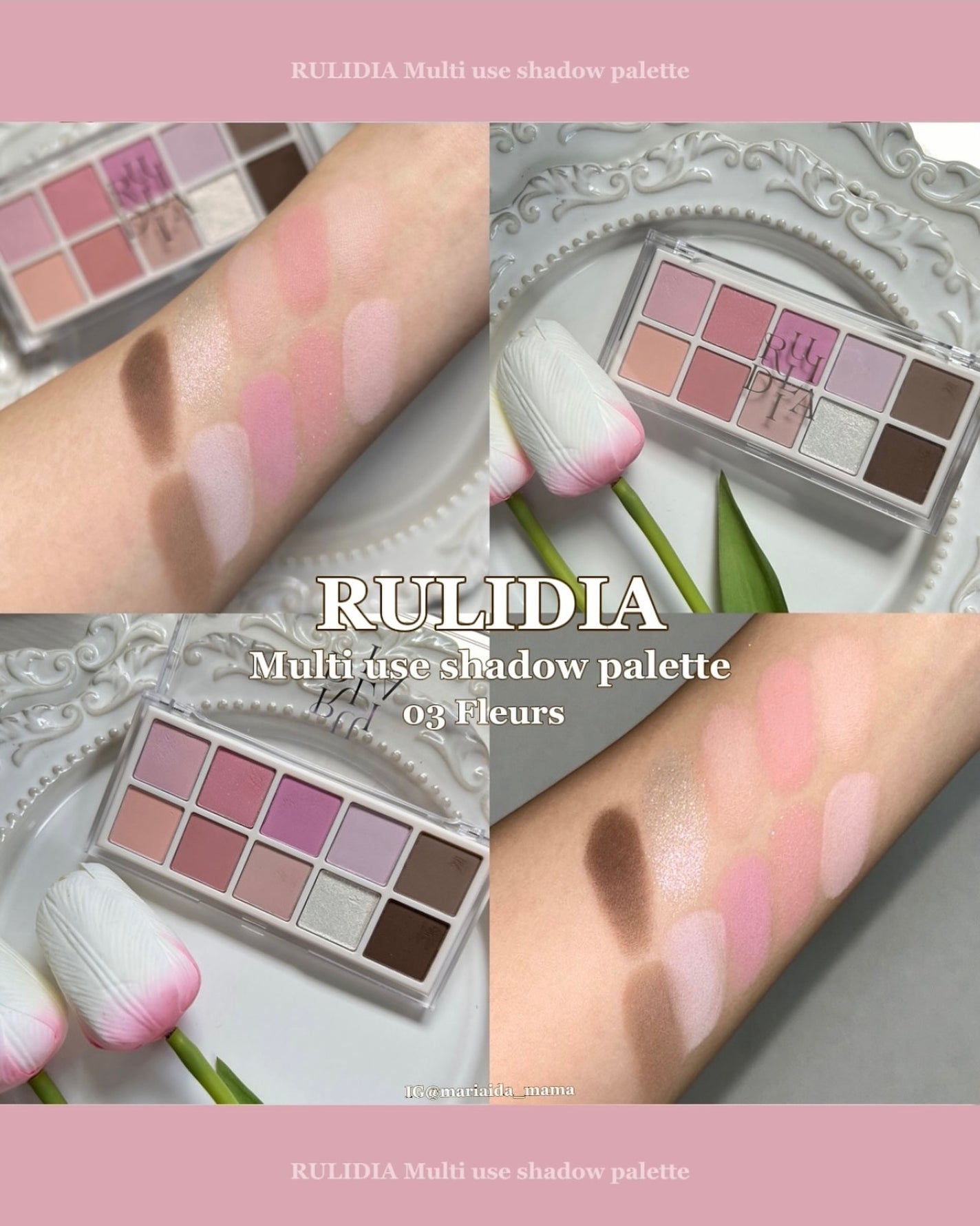 マルチユースシャドウパレット/RULIDIA/アイシャドウパレットを使ったクチコミ(2枚目)