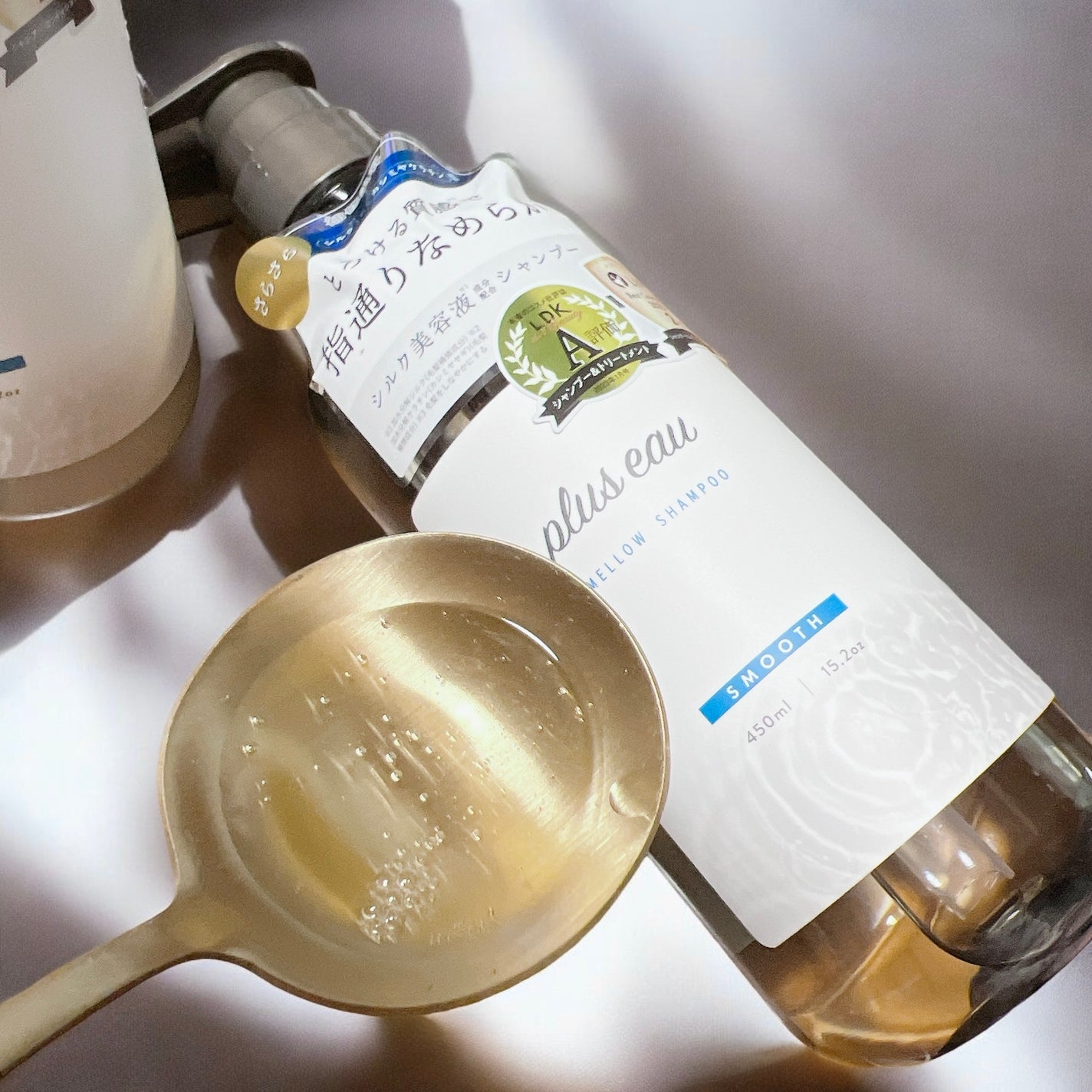 メロウシャンプー/メロウトリートメント/plus eau/市販シャンプーを使ったクチコミ(2枚目)