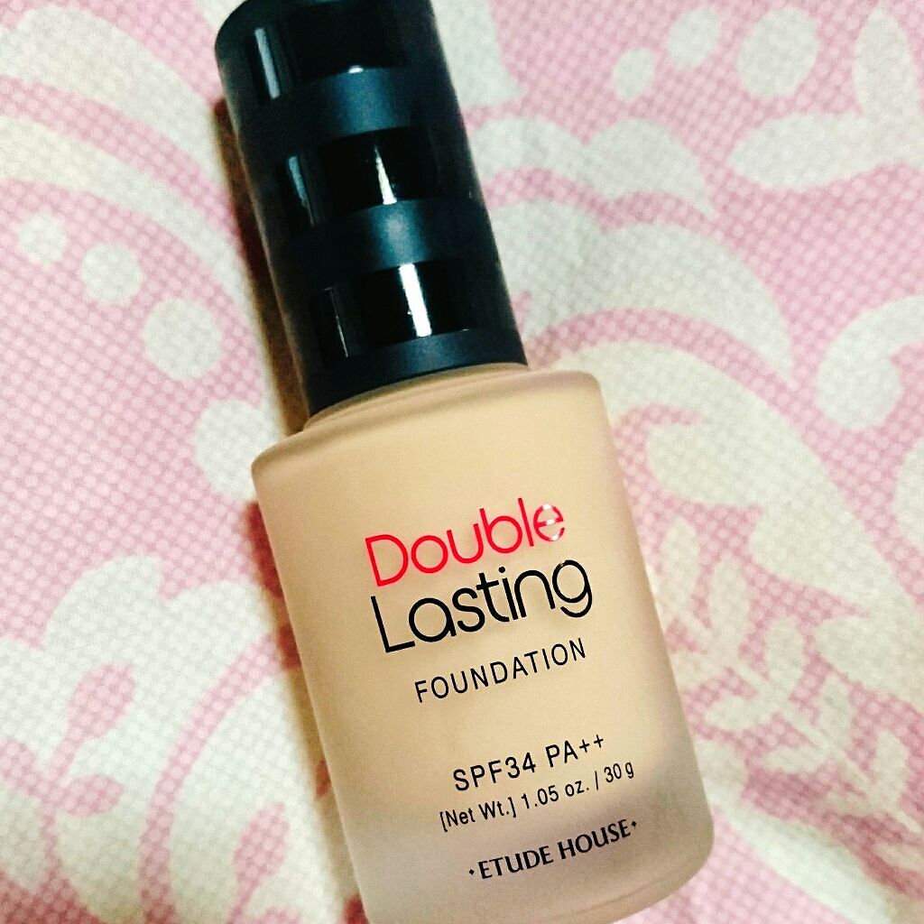ダブルラスティング ファンデーション/ETUDE/リキッドファンデーションを使ったクチコミ(1枚目)