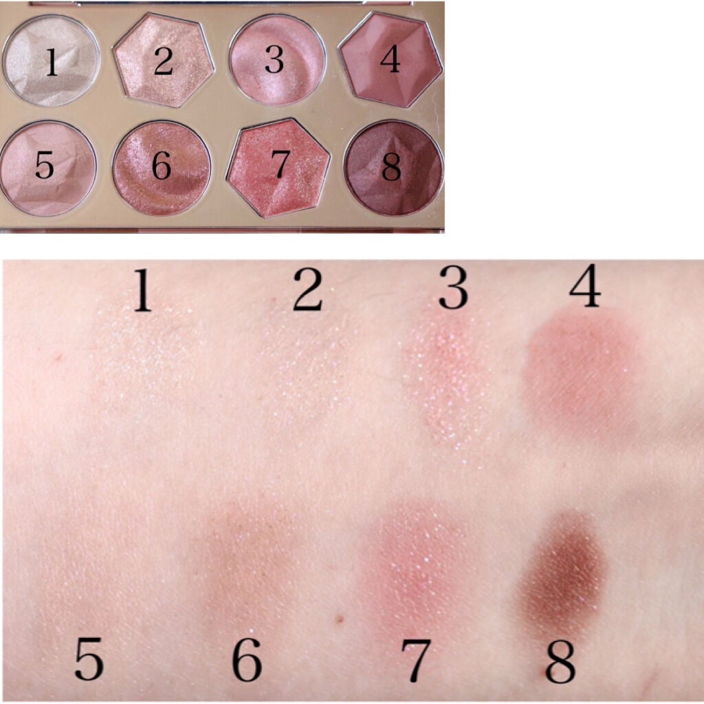 プリズム エアー アイ パレット/CLIO/アイシャドウパレットを使ったクチコミ(3枚目)