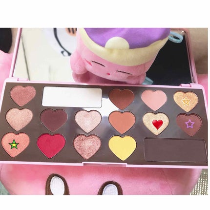 チョコレート ピンク ラブ アイシャドウ/HOJO/アイシャドウパレットを使ったクチコミ(2枚目)