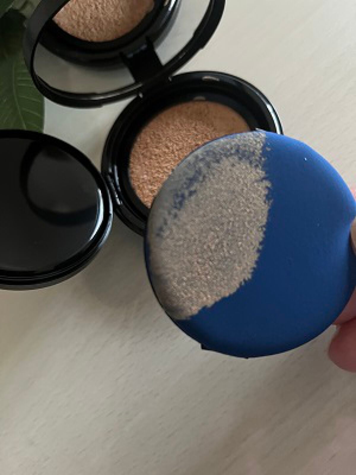 ベルベットジュエルクッション/BIVABOO/クッションファンデーションを使ったクチコミ(3枚目)