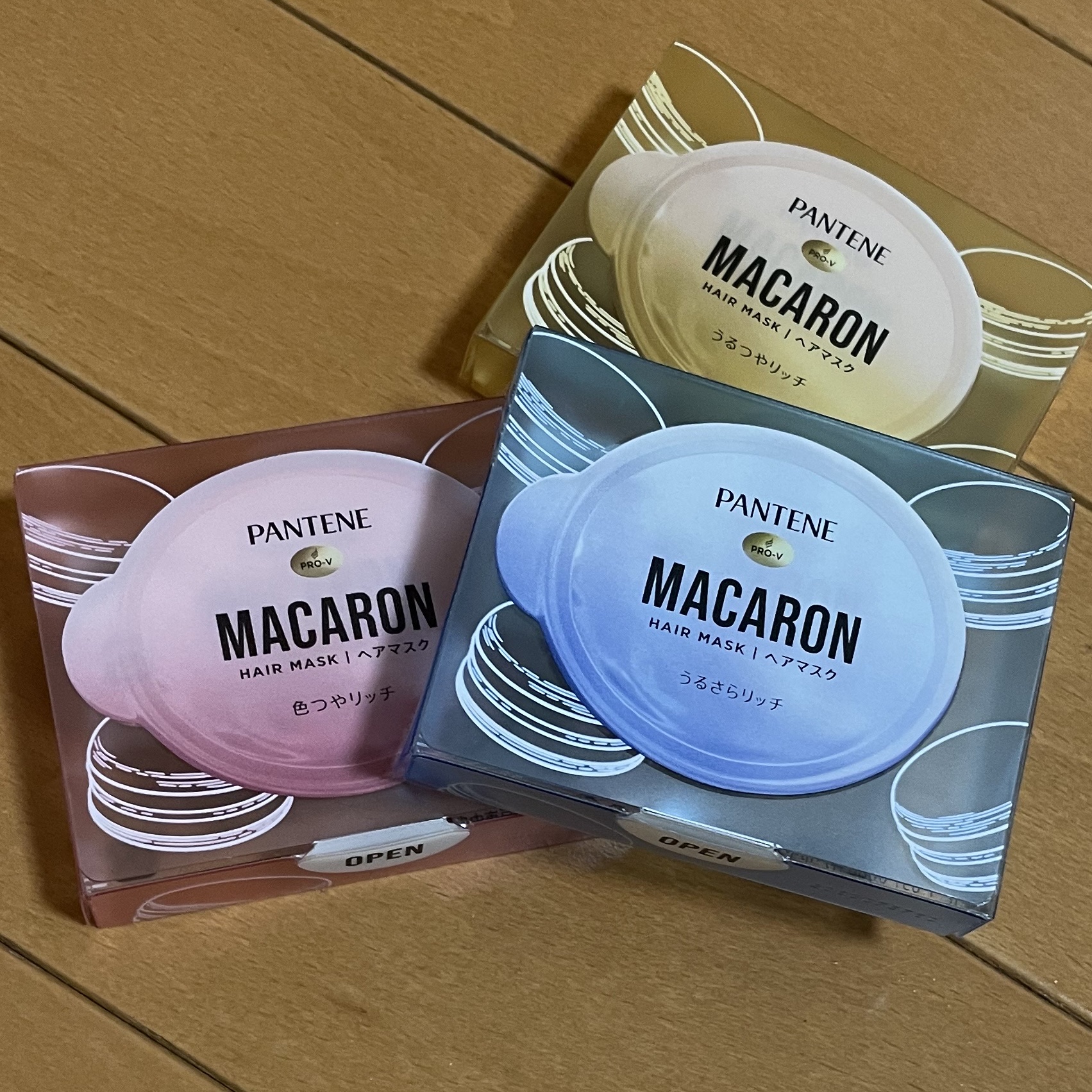 パンテーンマカロン ヘアマスク 色つやリッチ/パンテーン/ヘアマスク・ヘアパックを使ったクチコミ（1枚目）