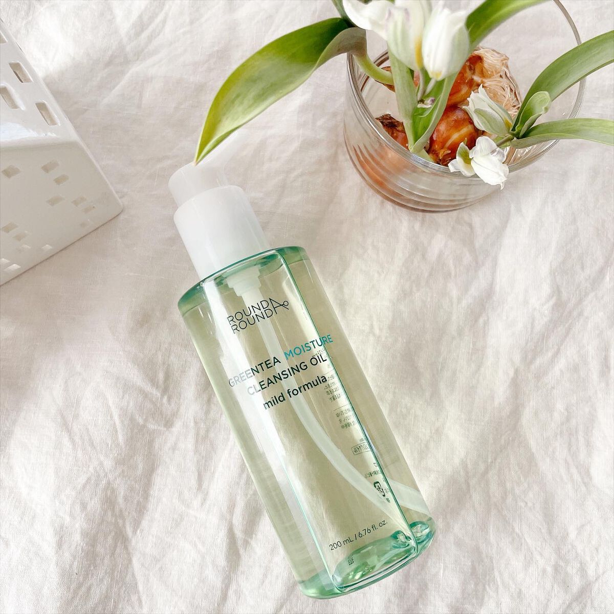 グリーンティーピュアクレンジングオイル/ラウンドアラウンド/オイルクレンジングを使ったクチコミ（2枚目）
