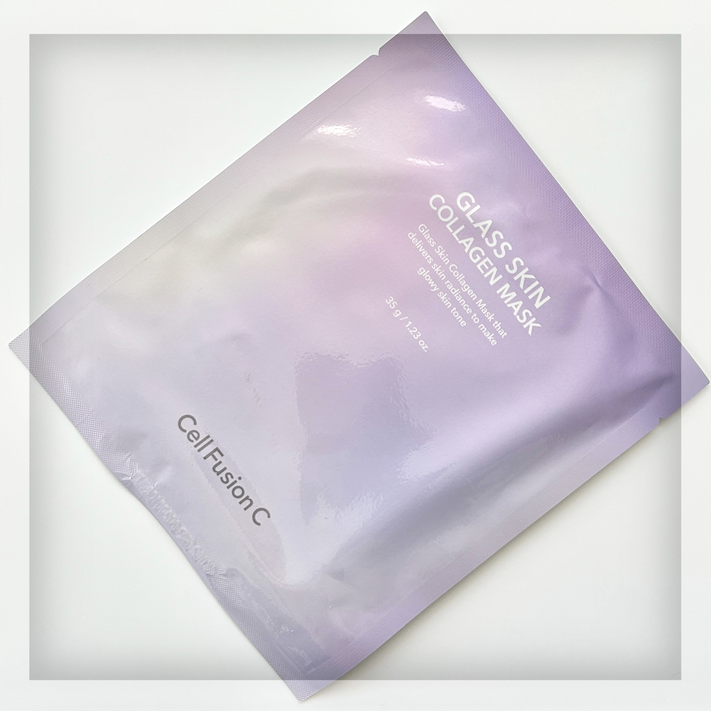 グラススキンコラーゲンマスク/Cell Fusion C(セルフュージョンシー)/シートマスク・パックを使ったクチコミ（2枚目）