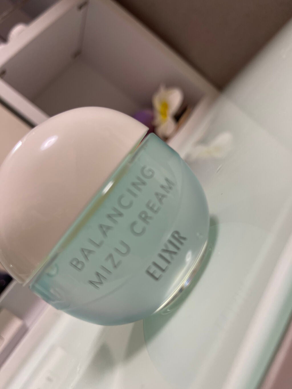 エリクシール ルフレ バランシング みずクリーム/エリクシール/フェイスクリームを使ったクチコミ(2枚目)