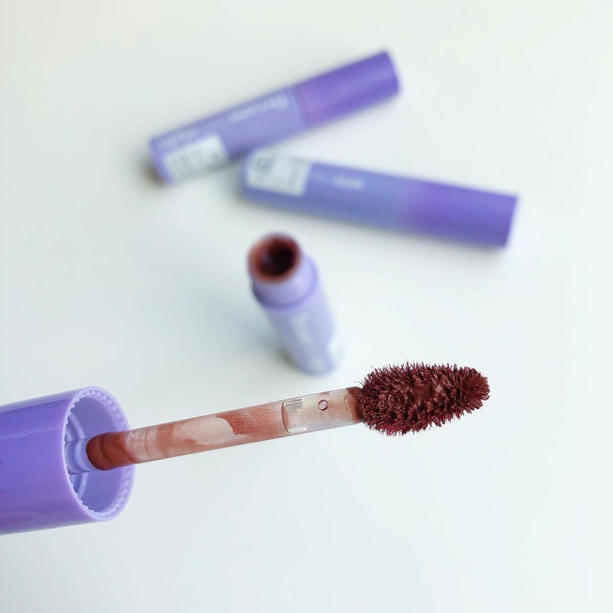 ドリーミーレイトナイト メロウティント M10 ゲットハイラスト/MERZY/リップティントを使ったクチコミ（3枚目）