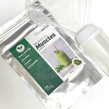 チャンププロテイン クロレラ入り/浜田産業/ホエイプロテインを使ったクチコミ(10枚目)