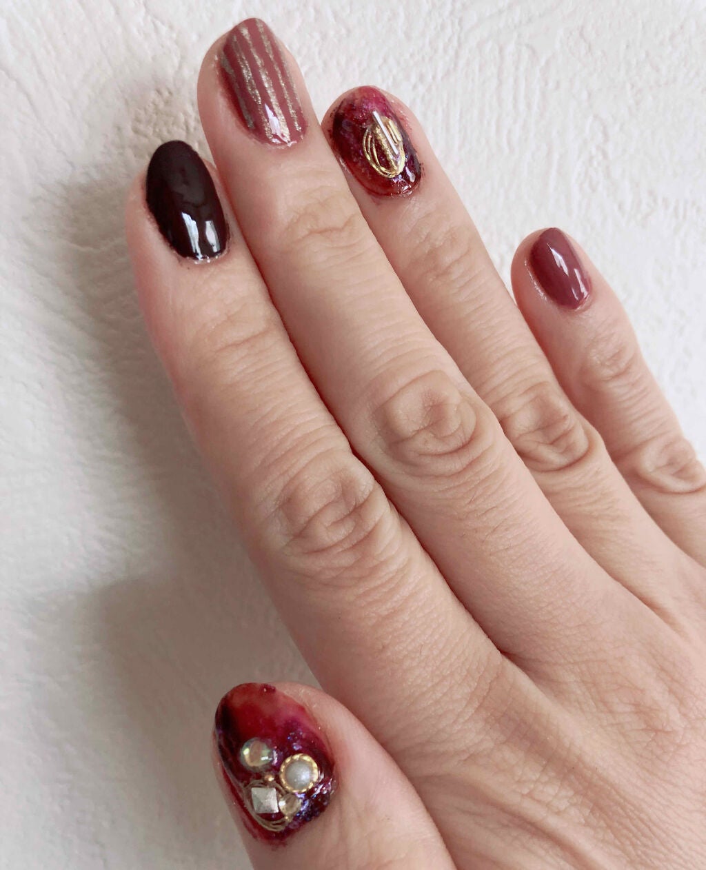 カンコレネイルカラー/DAISO/マニキュアを使ったクチコミ(2枚目)