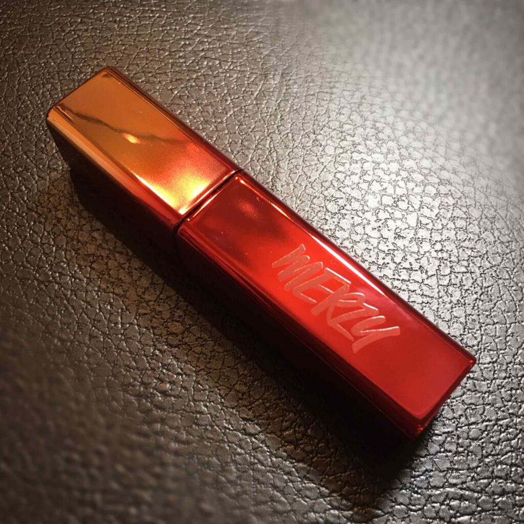 ザ ファースト ベルベット ティント シーズン3/MERZY/リップティントを使ったクチコミ(2枚目)