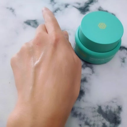 カラーフードシリーズグリーングロウアップクリーム/Tovegan/フェイスクリームを使ったクチコミ(4枚目)