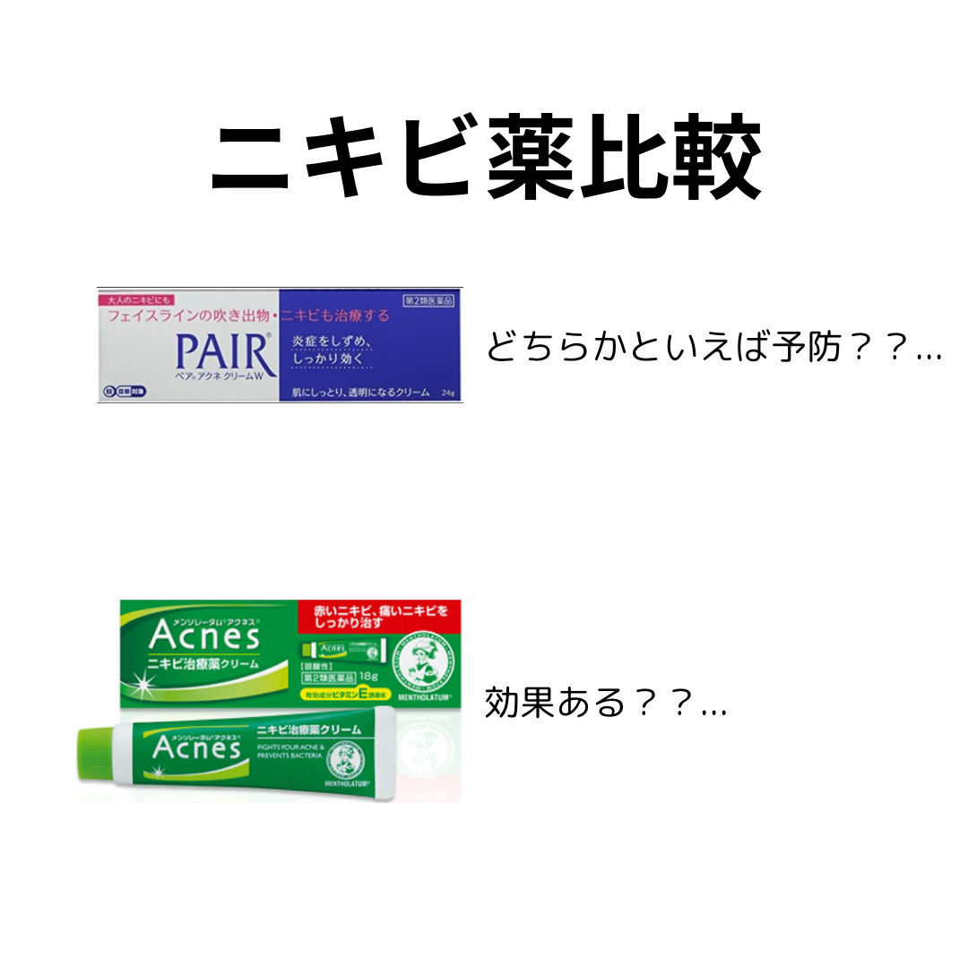 ニキビ治療薬(医薬品)/メンソレータム アクネス/その他を使ったクチコミ（1枚目）