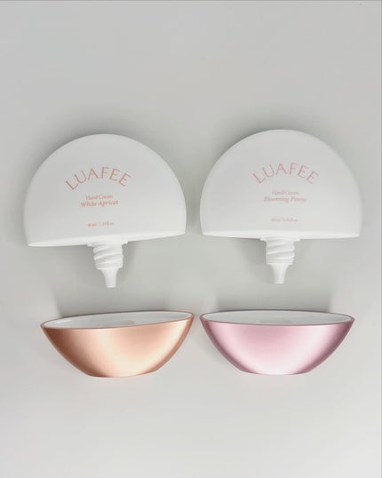 パフュームハンドクリームホワイトアプリコット/LUAFEE/ハンドクリームを使ったクチコミ(4枚目)