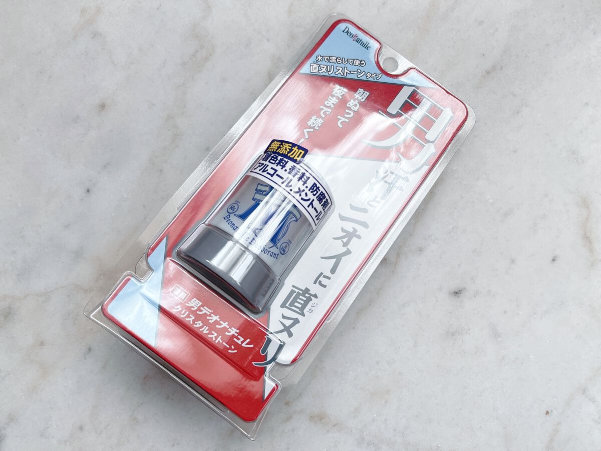 男クリスタルストーン/デオナチュレ/デオドラント・制汗剤を使ったクチコミ(2枚目)