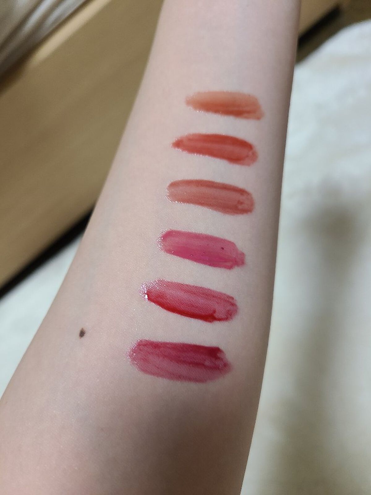 ペリペラ インク ムード グロイ ティント/PERIPERA/リップティントを使ったクチコミ（2枚目）