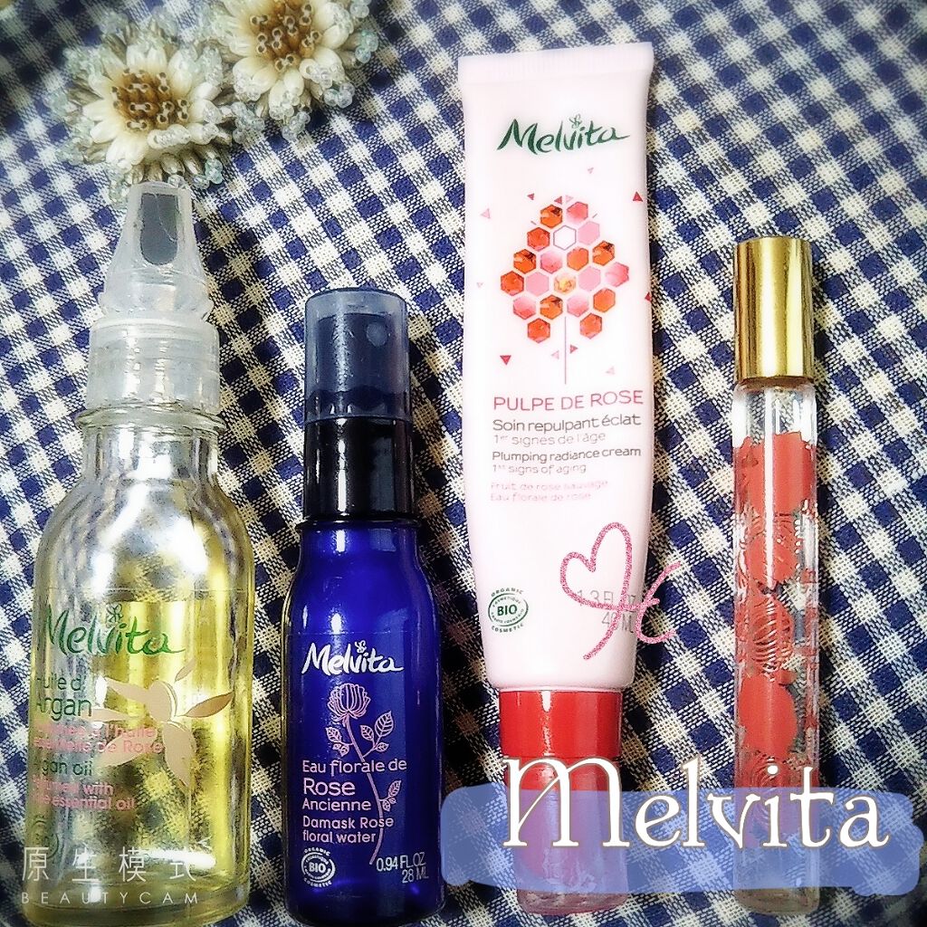 フラワーウォーター リセットミスト ローズ/Melvita/ボディローションを使ったクチコミ(1枚目)