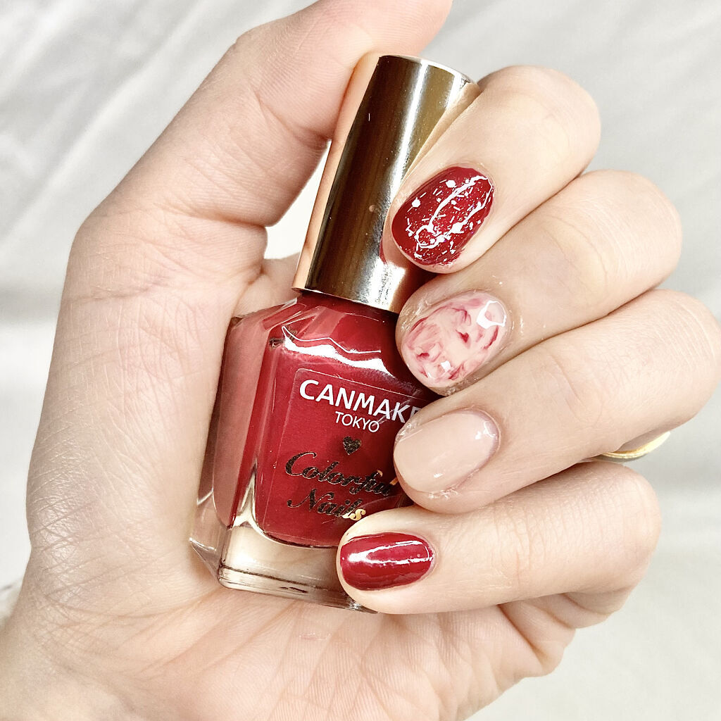 カラフルネイルズ/キャンメイク/マニキュアを使ったクチコミ（3枚目）