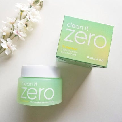 クリーンイットゼロ クレンジングバーム ポアクラリファイング/BANILA CO/クレンジングバームを使ったクチコミ(1枚目)