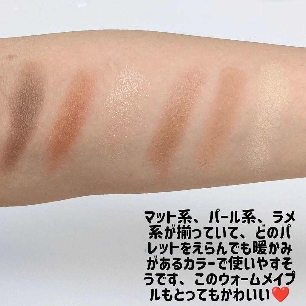 アイカラーパレット/heme/アイシャドウパレットを使ったクチコミ(2枚目)